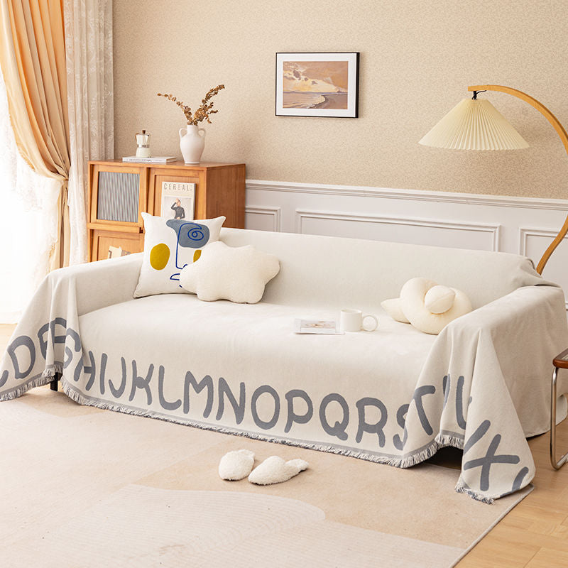 Gemütliche dekorative Sofa-Wurfdecke