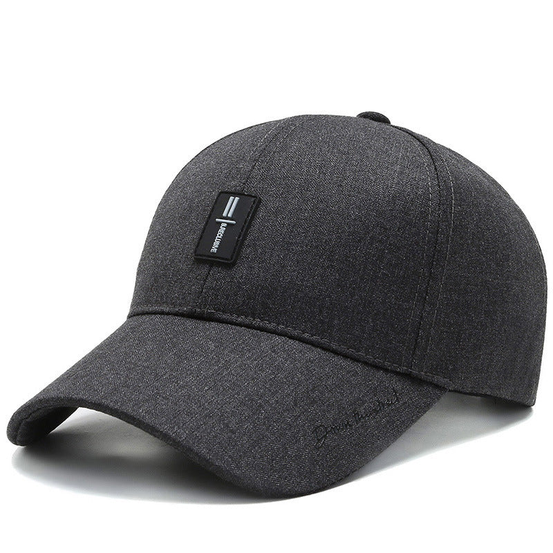 Herren Structured Denim Baseball Cap Brehn