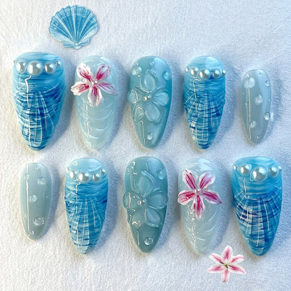 Dekoratives Gel-Nagelkunst Set