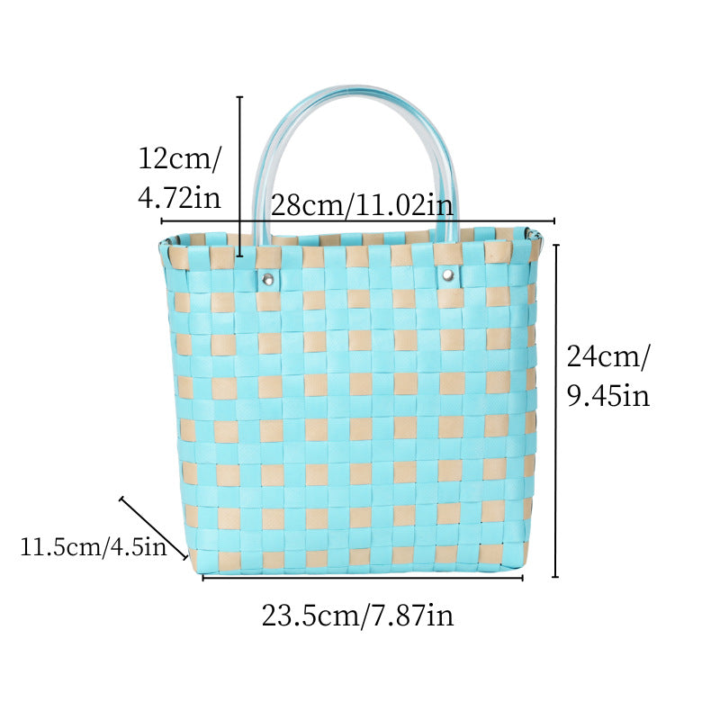 Geflochtene Strandtasche Brehn