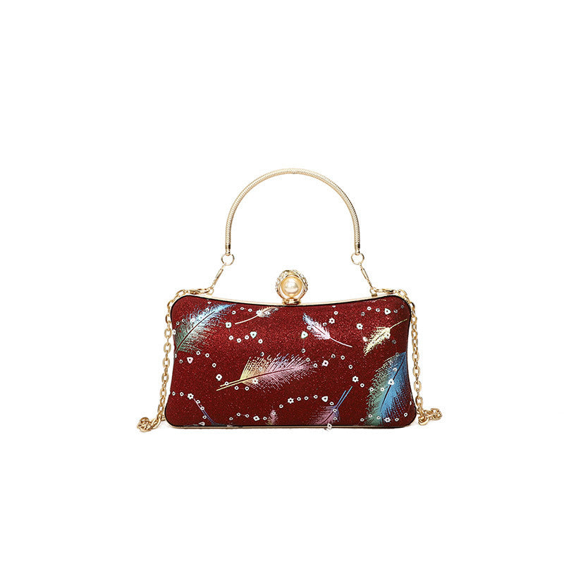 Glitzernde Abend-Clutch-Tasche Brehn