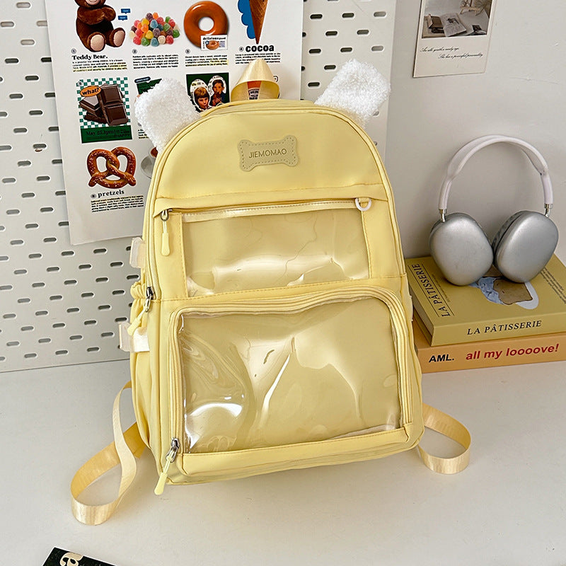 Funky Katzenohr-Design Reflektierender Rucksack