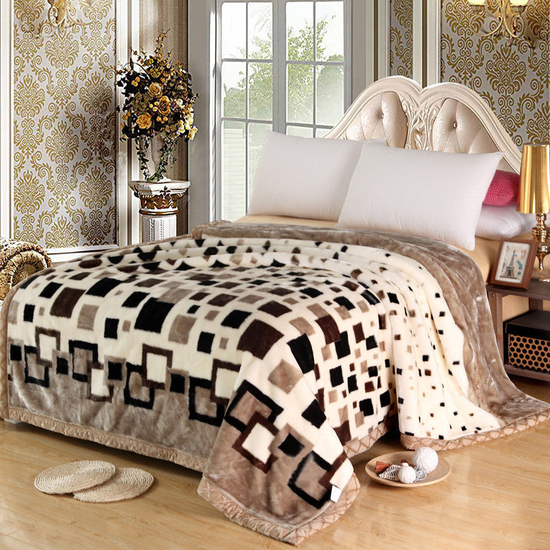 Damen Kuschelige Fleece-Decke mit Tiermotiv Brehn