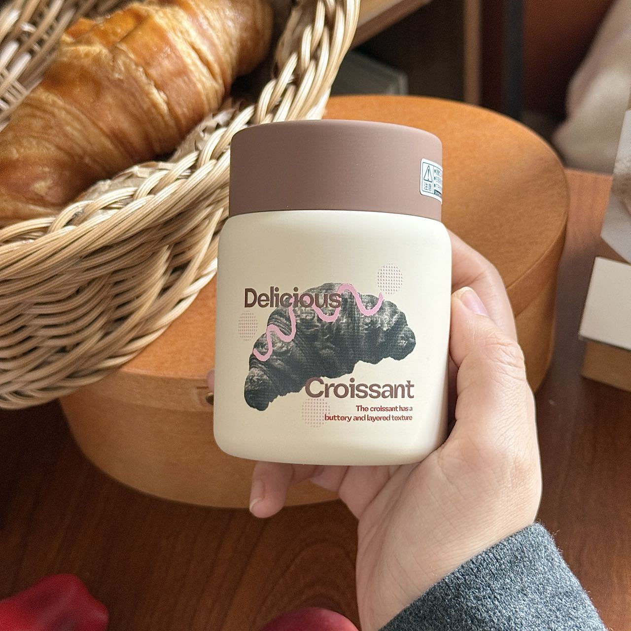 Damen lustige und kinderfreundliche Thermosflasche Brehn