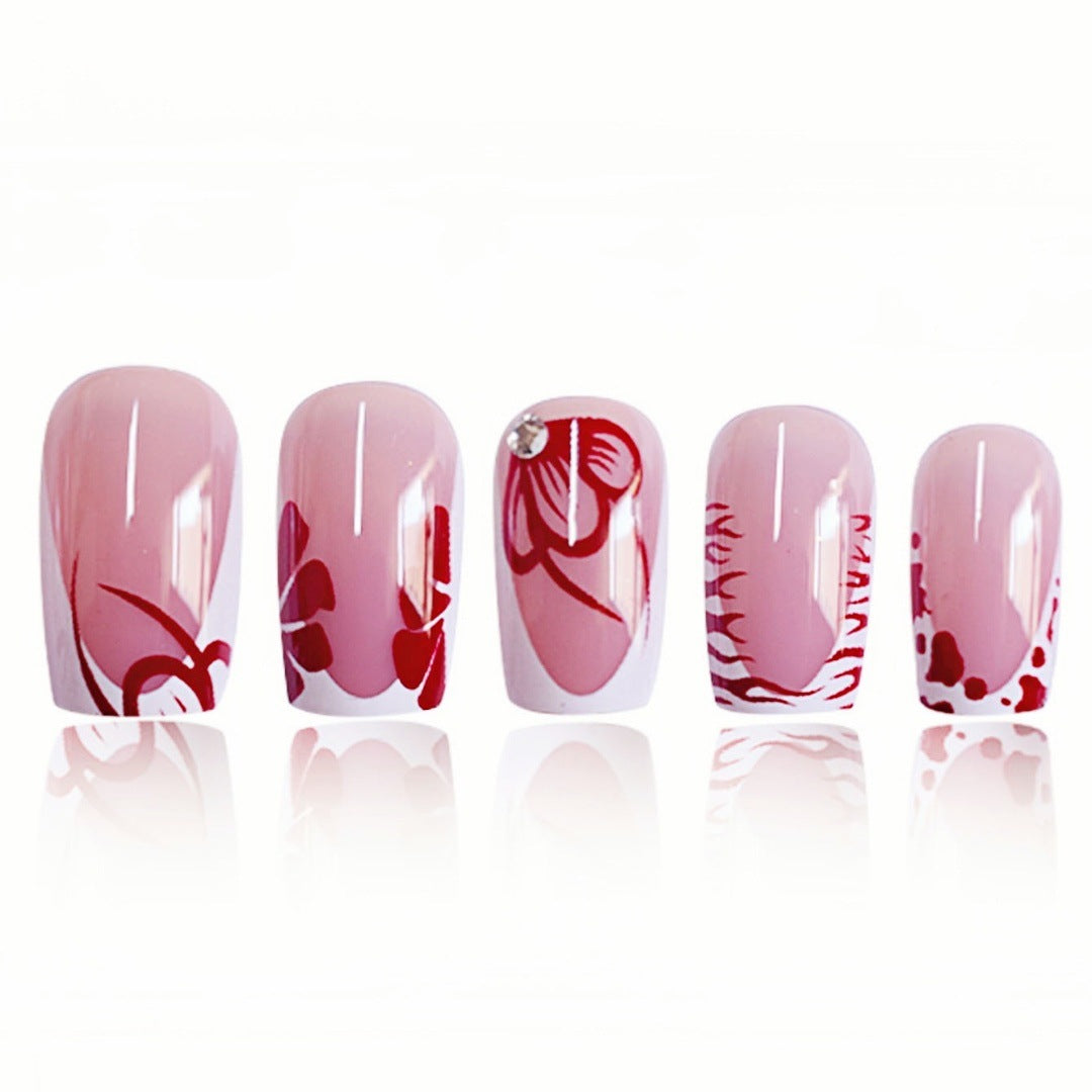 Künstlerische Acryl-Nagelvergrößerungen Brehn