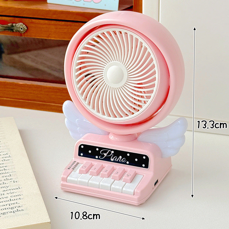 Damen Kühlender Mini Tischventilator im Spielzeugdesign Brehn