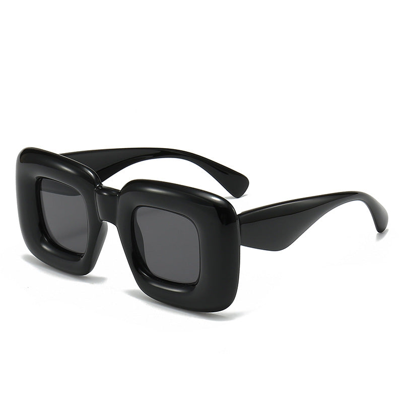 Bold Square Frame Sonnenbrille