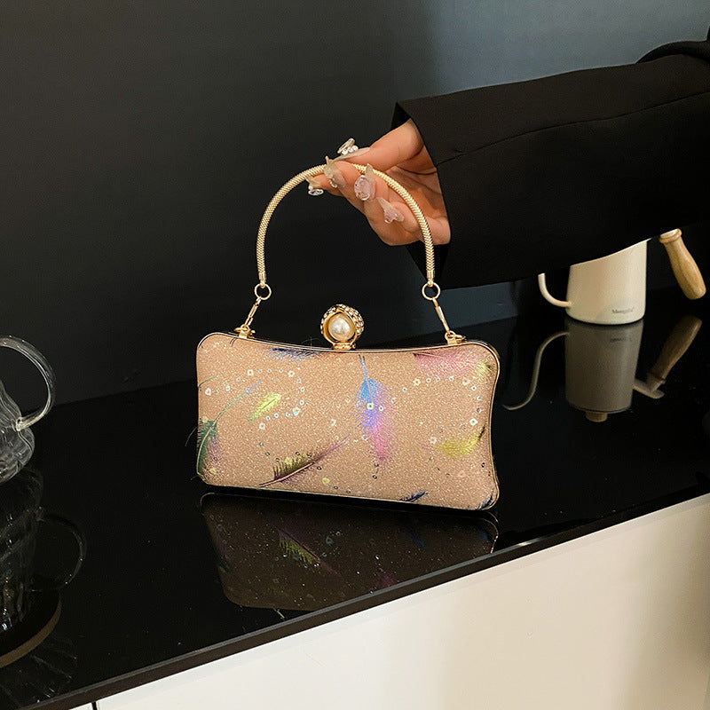 Glitzernde Abend-Clutch-Tasche Brehn