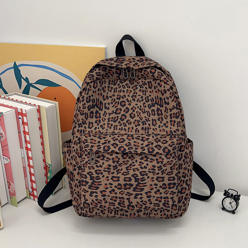Stilvoller Rucksack Im Leopardenmuster Brehn