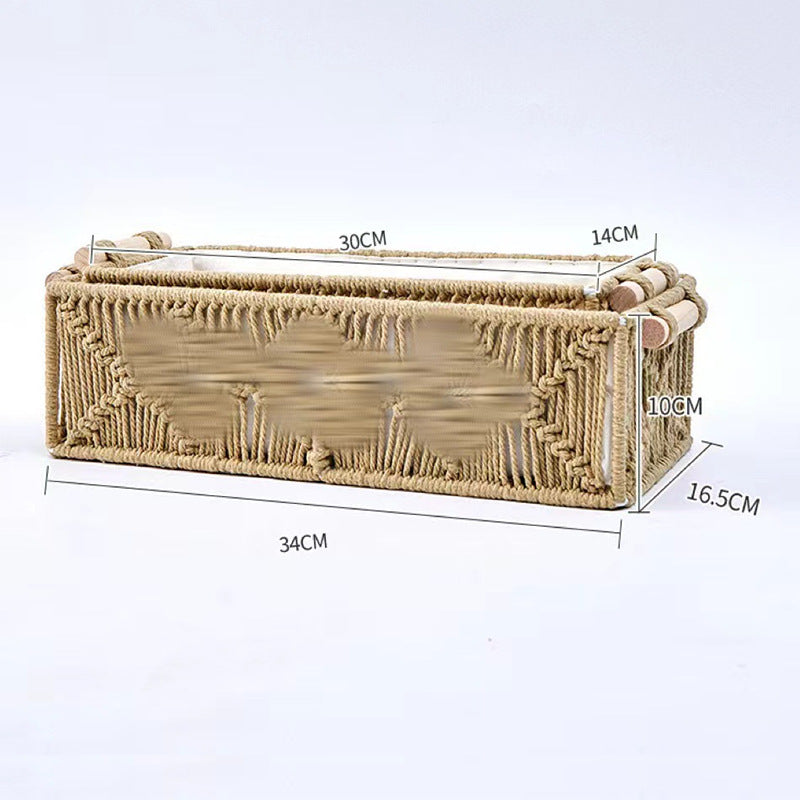 Macramé Aufbewahrungskörbe