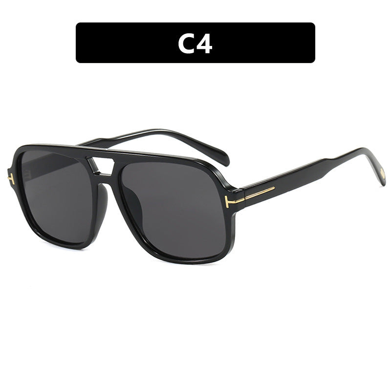 Damen Stylische Sonnenbrille im markanten Rechteckformat Brehn