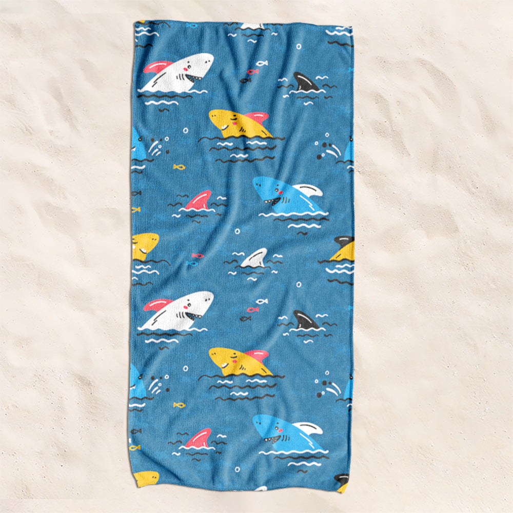 Strandtuch mit kreativem Schildkrötenmuster Brehn