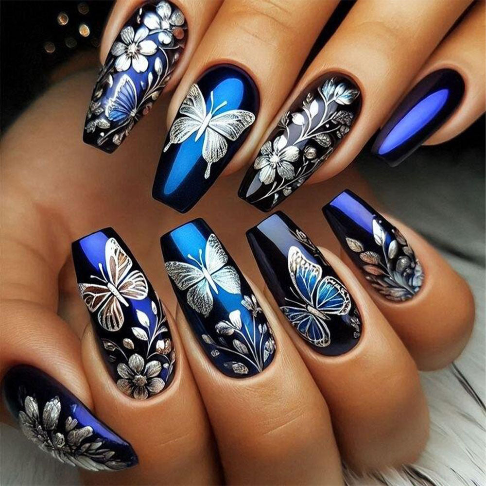 Elegante Kunstnagelverzierung Brehn