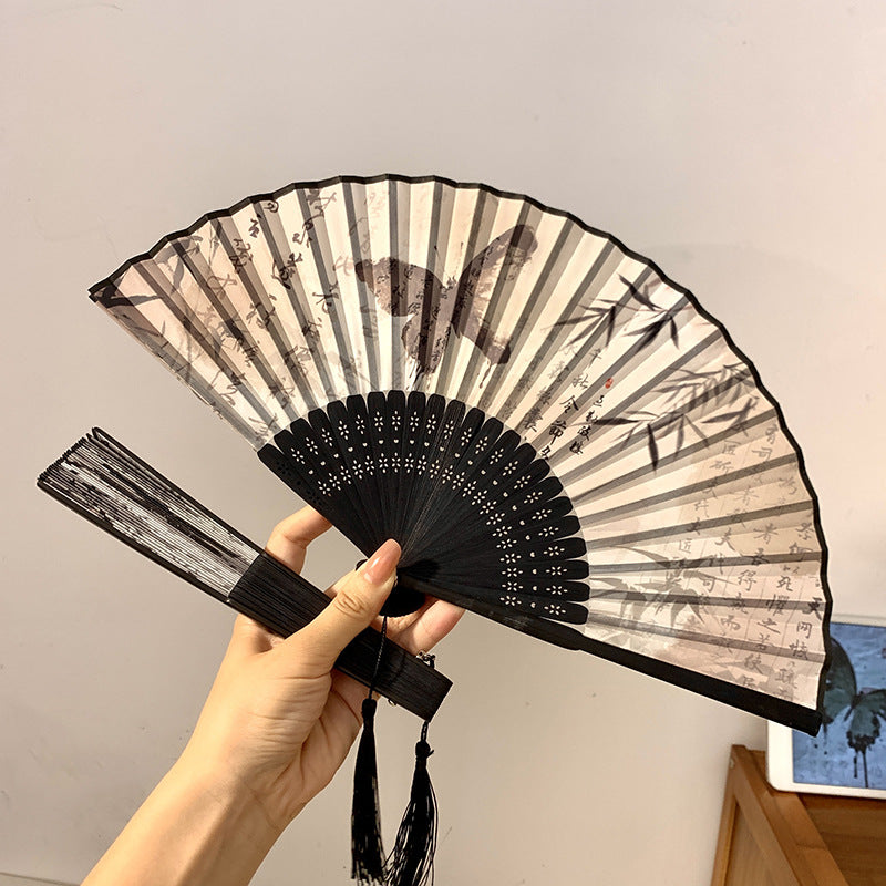 Handgefächer mit Elegantem Schmetterlingsdesign Brehn