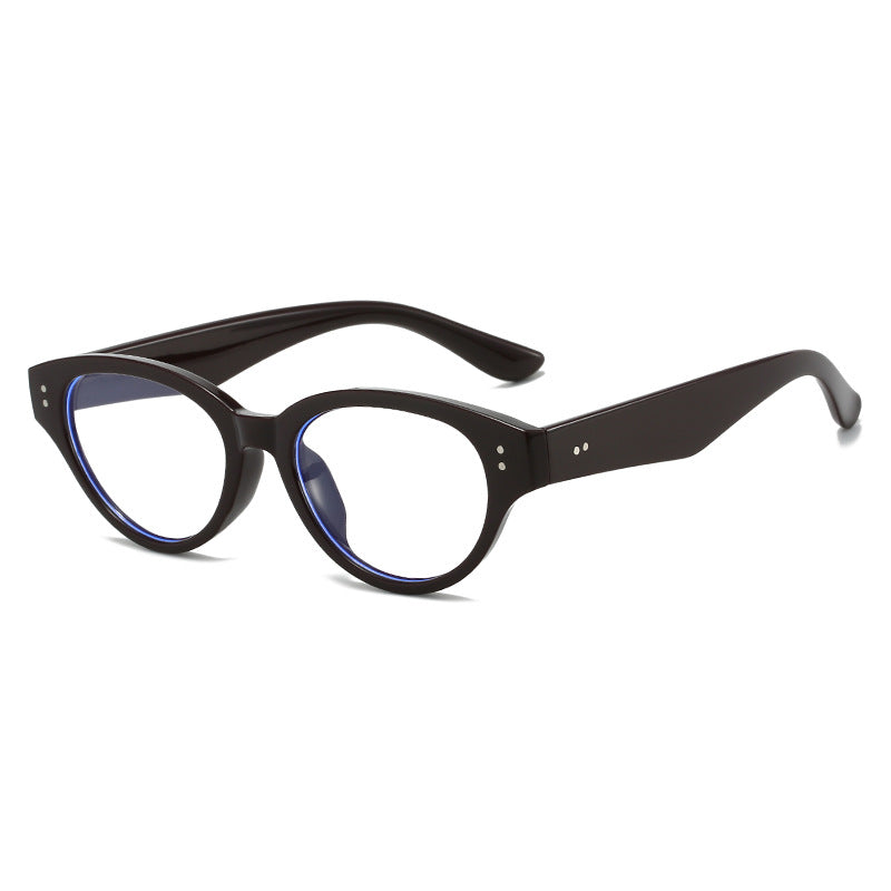 Damen Cat-Eye Sonnenbrille mit retro-inspirierter Rahmenstruktur Brehn