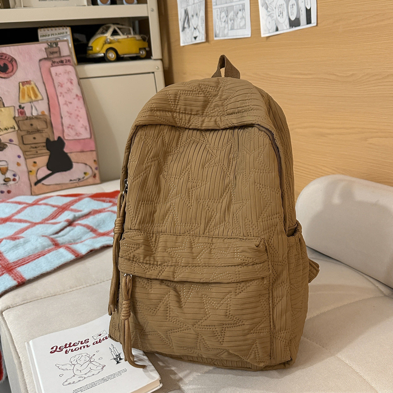 Leichter Rucksack mit Sternenmuster