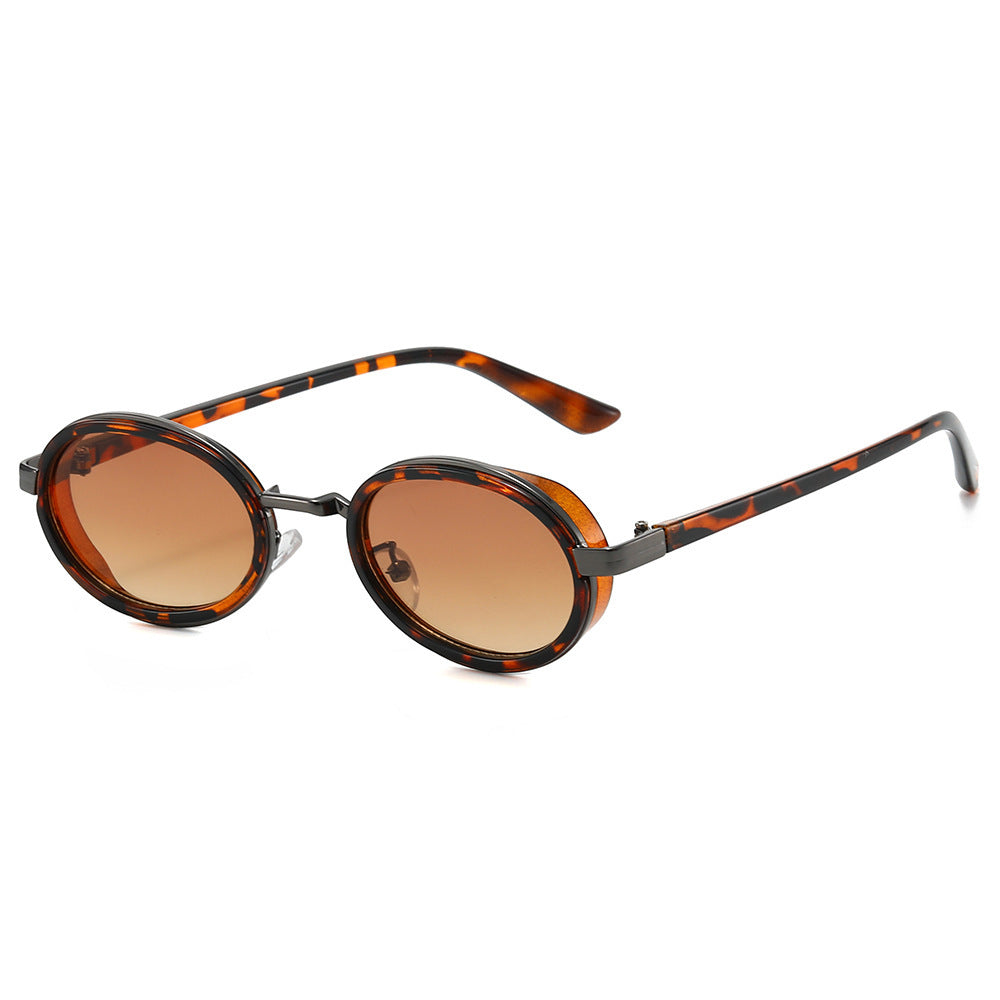 Vintage-inspirierte elegante ovale Sonnenbrillen Brehn