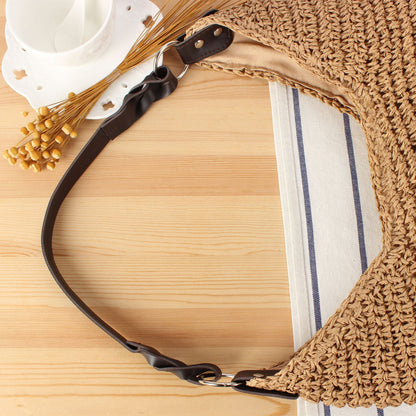 Hobo-Handtasche Aus Natürlichem Material Brehn