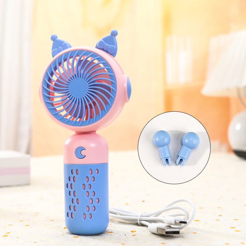Damen Tragbarer Mini Handventilator mit Katzenohren Brehn