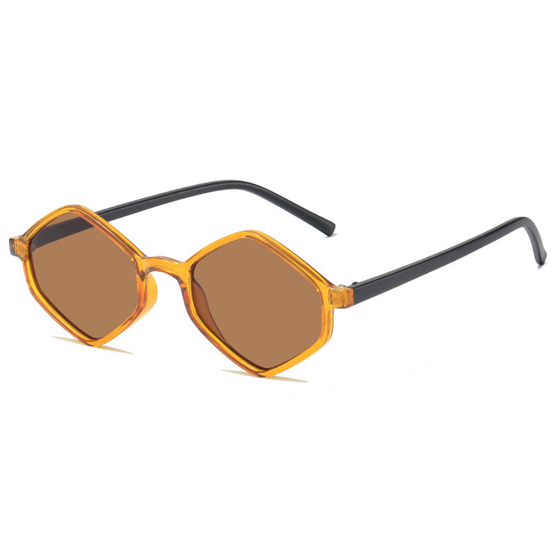 Damen stylische geometrische Sonnenbrille mit elegantem Rahmen Brehn