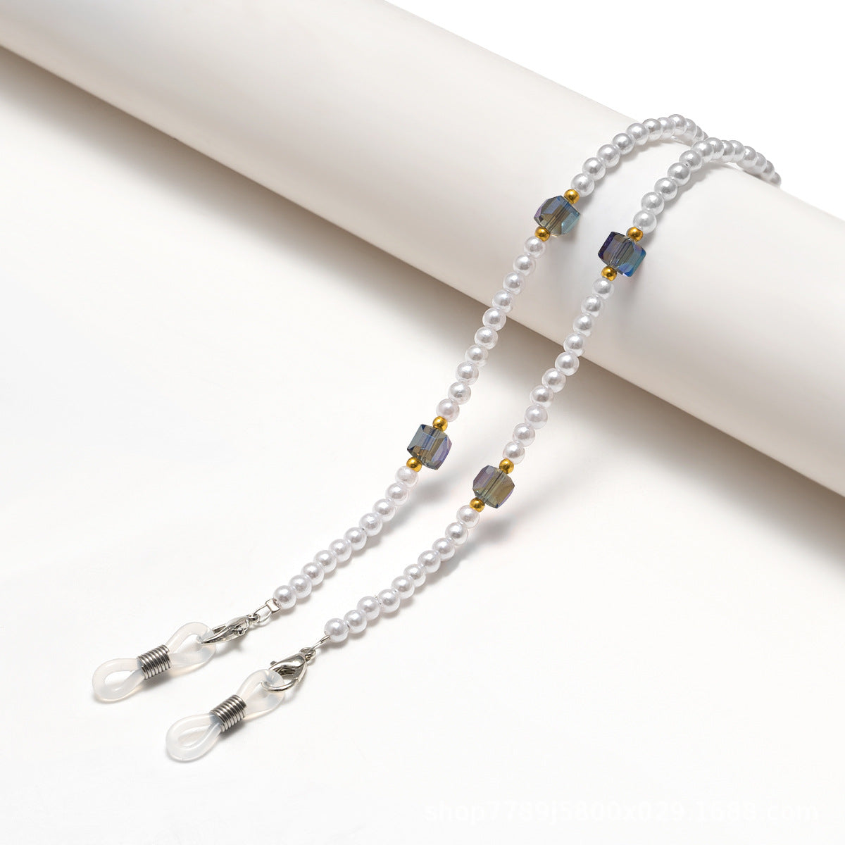 Eleganter Perlen-Brillenhalter Brehn