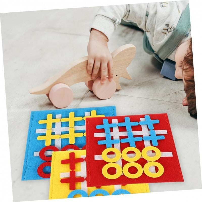 Bildungs-Tic Tac Toe Spiel Brehn