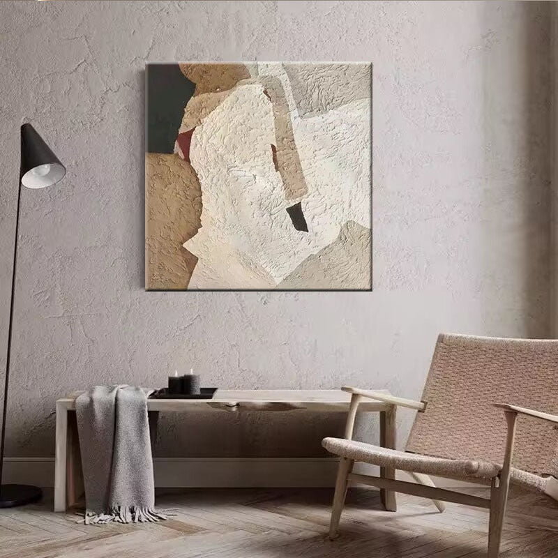 Texturiertes abstraktes Wand-Leinwandkunst