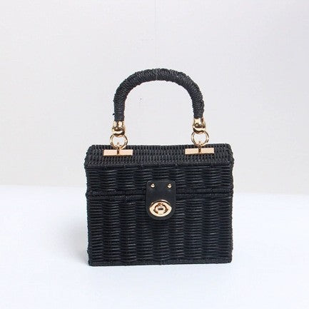 Damen Handtasche im strukturierten Korbdesign Brehn