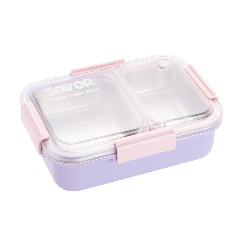 Dual-Compartment Lebensmittelaufbewahrungsbehälter