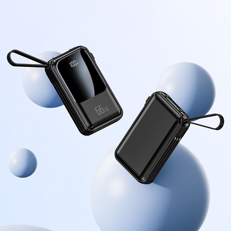 Tragbare Powerbank mit 66W Schnellladefunktion und Digitalem Display Brehn