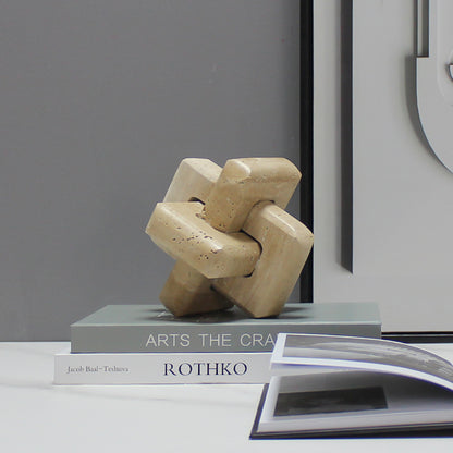 Künstlerische dekorative Steinskulptur
