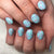 Candy Cane Thematisierte Press-On Nagelkunst Brehn