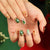 Kreative Nagelkunst mit festlichem Weihnachtsdesign Brehn