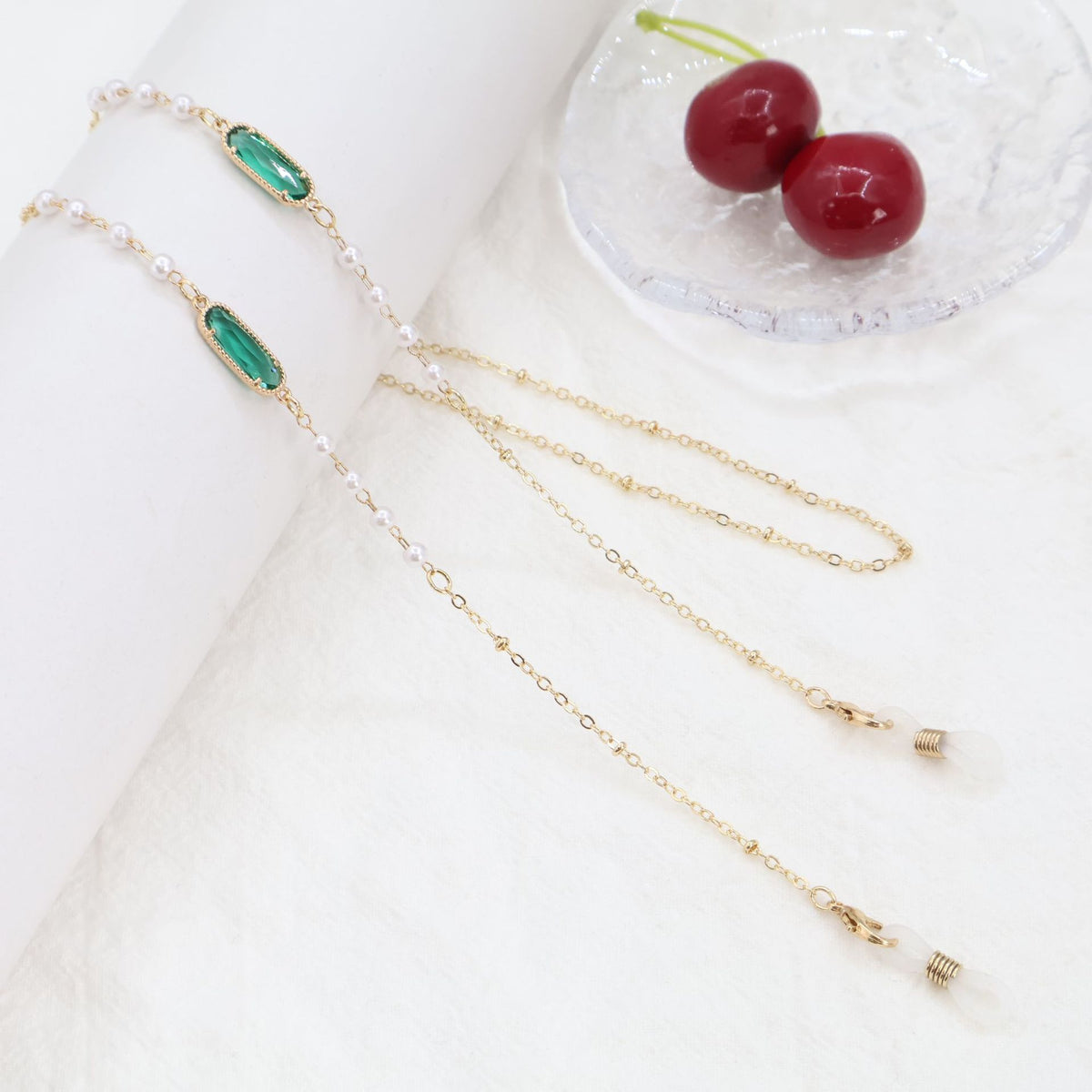 Elegante Brillenkettenhalter Brehn