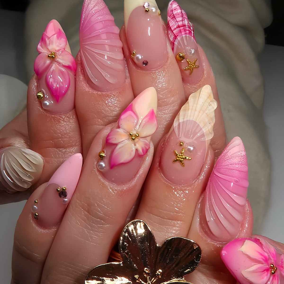 Künstlerische Nautische Themen Nagelkunst Verbesserungen Brehn