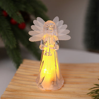 Dekorative LED Engel Figur Brehn