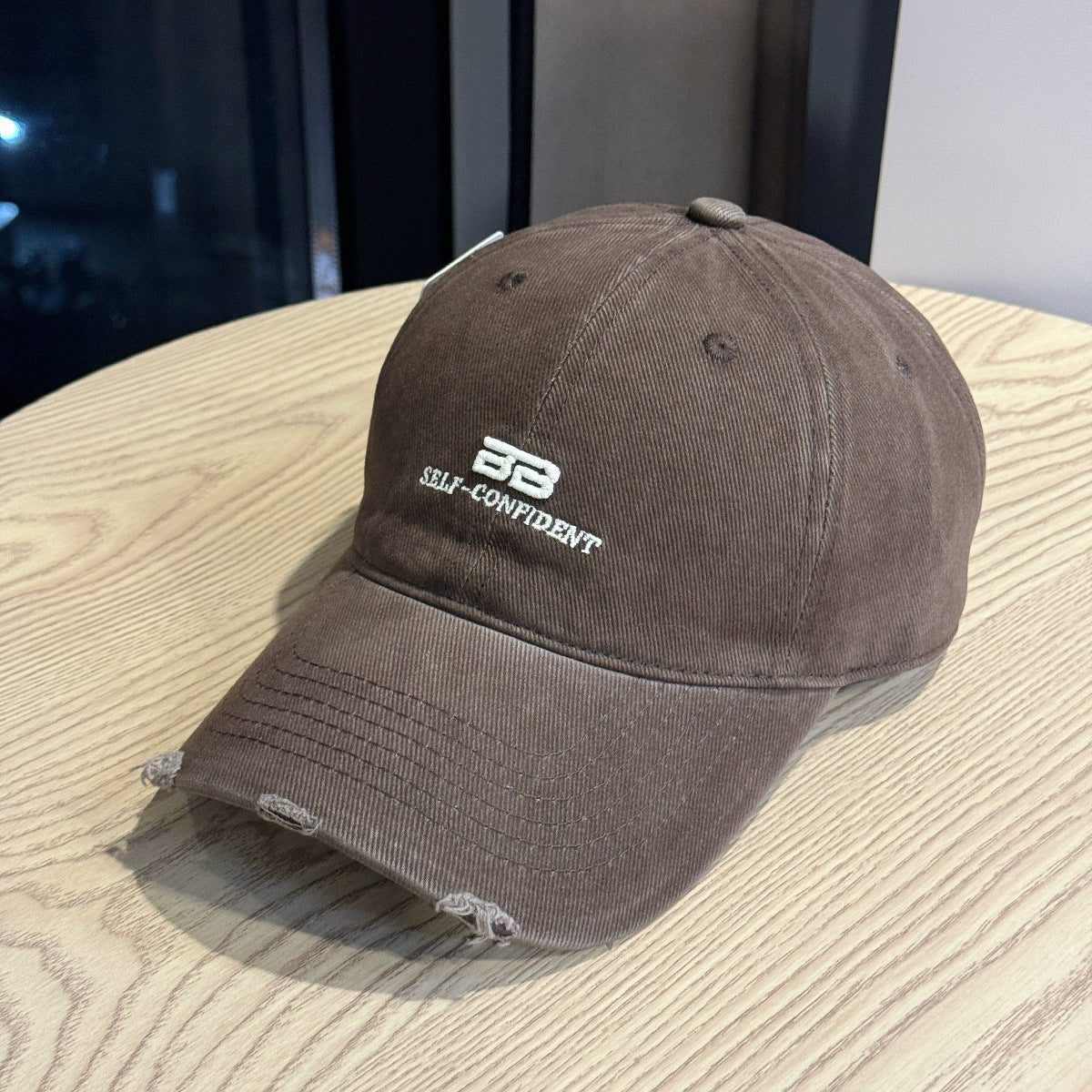 Herren Vintage Verwitterte Baseballmütze Brehn