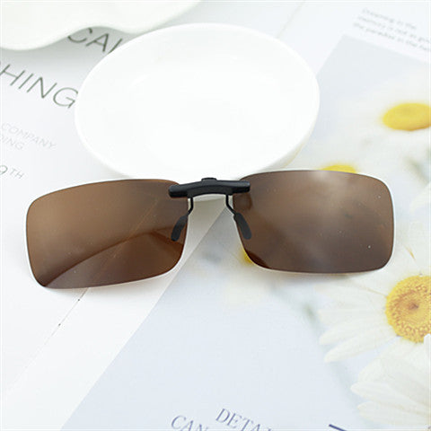 Damen sportliche Clip-On Sonnenbrille Brehn