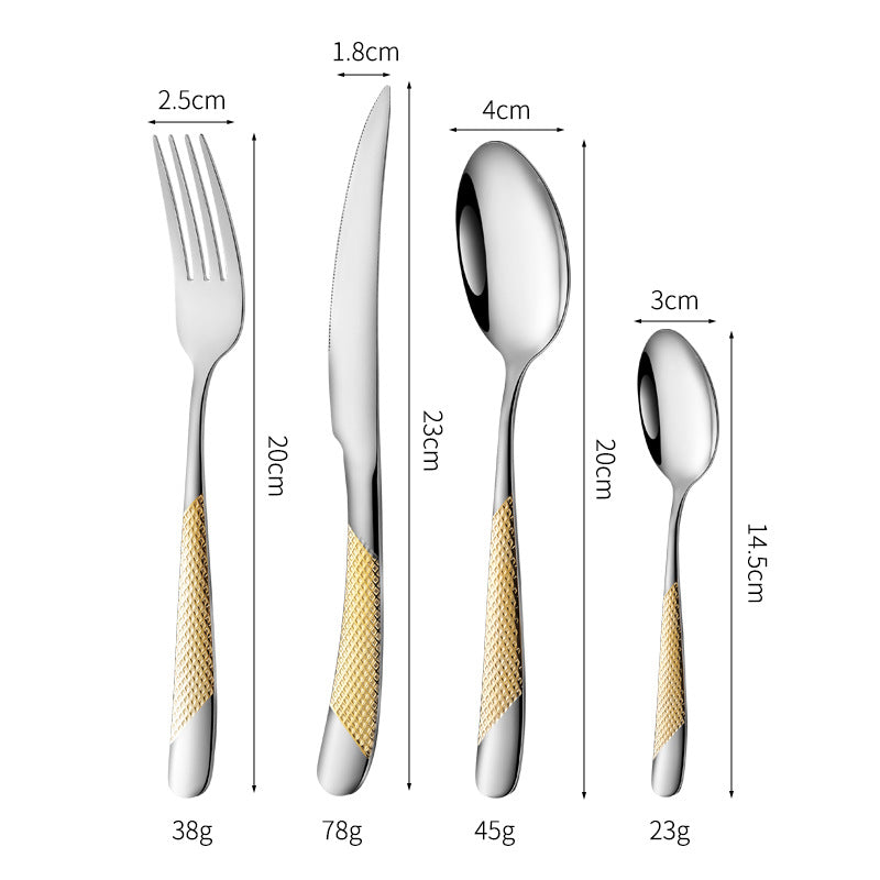 Feines und Elegantes Tafelmesser mit Rutschfestem Griff Brehn