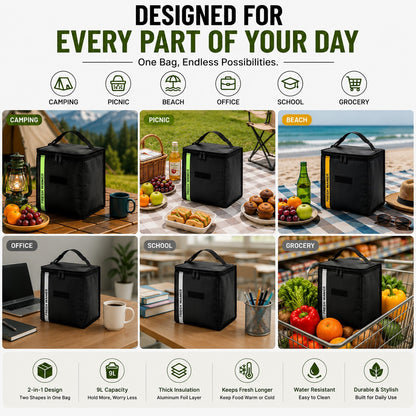 Isolierte Lunchbox-Organizer Brehn