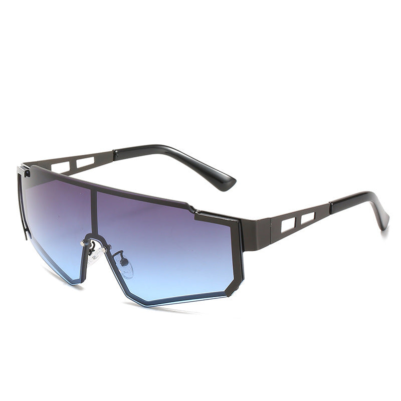 Damen futuristische Oversized Sonnenbrille Brehn