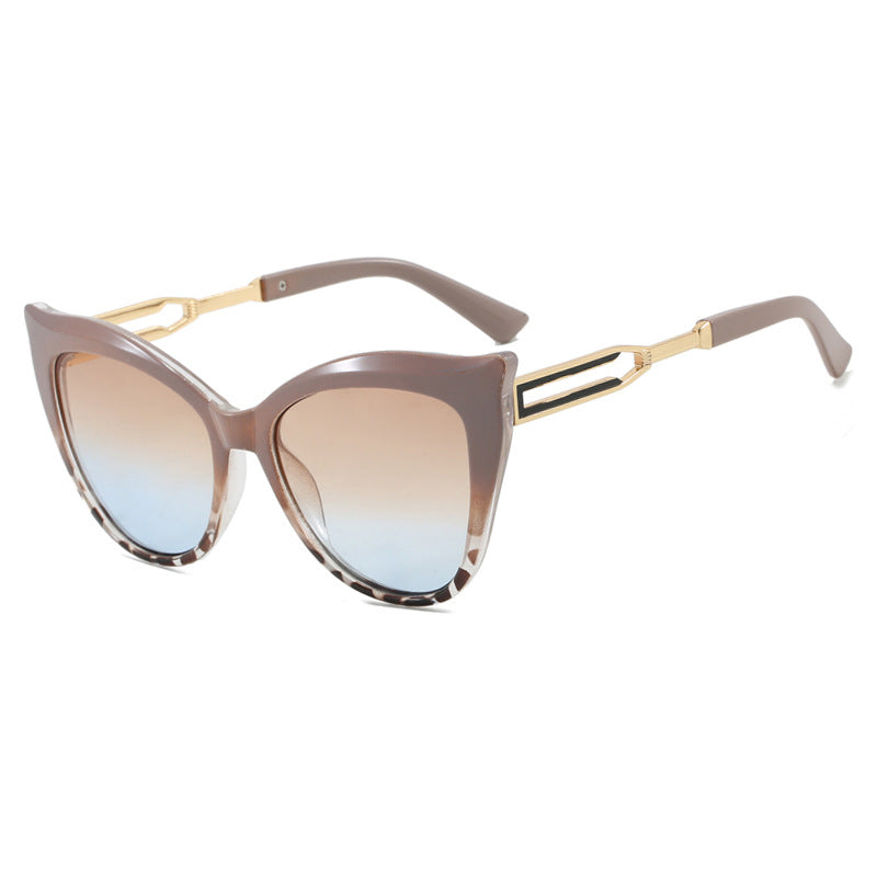 Damen cat-eye Brille mit elegantem Metallrahmen Brehn