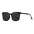 Damen Sonnenbrille mit modernem, quadratischem Rahmen und UV-Schutz Brehn