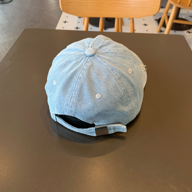 Unisex distressed Baumwoll verstellbare Baseballmütze Brehn