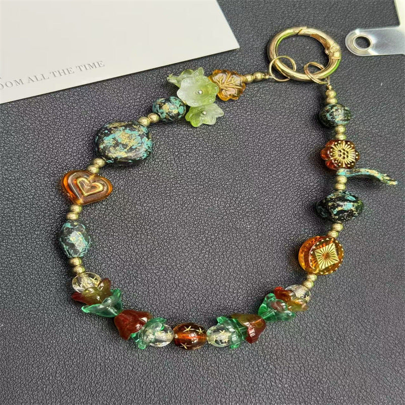 Dekorative Perlencharms Schlüsselanhänger Brehn 1790135326
