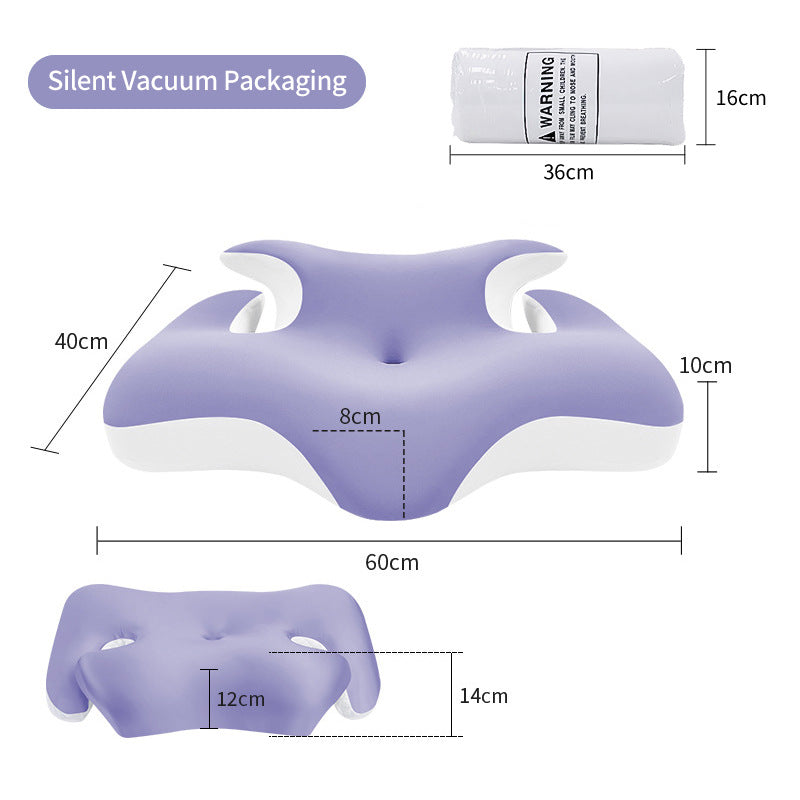 Ergonomisches Nacken- Und Schulterschlafkissen Mit Kühlender Gel-Oberfläche Brehn