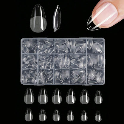Premium Clear Press-On Nail Tips Brehn