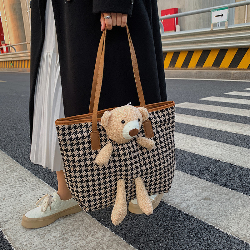 Fun Plush Bear Handtasche mit Griff