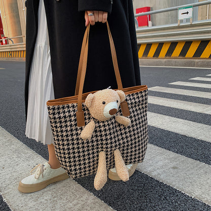 Fun Plush Bear Handtasche mit Griff