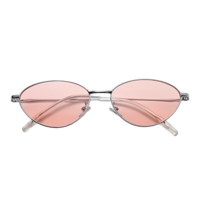 Modische Rechteckige Brille mit Feinem Metallrahmen Brehn
